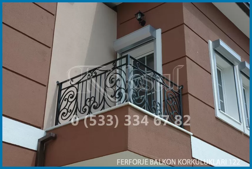 Ferforje Balkon Korkulukları 122