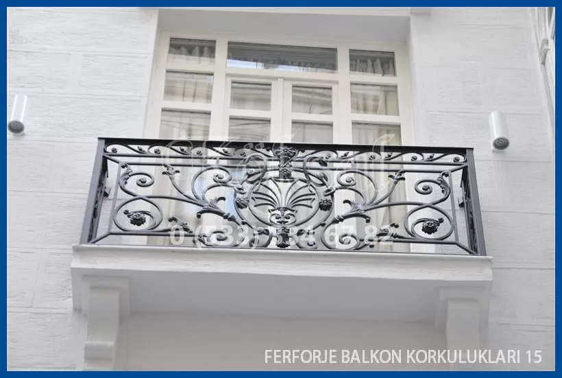 Ferforje Balkon Korkulukları 15