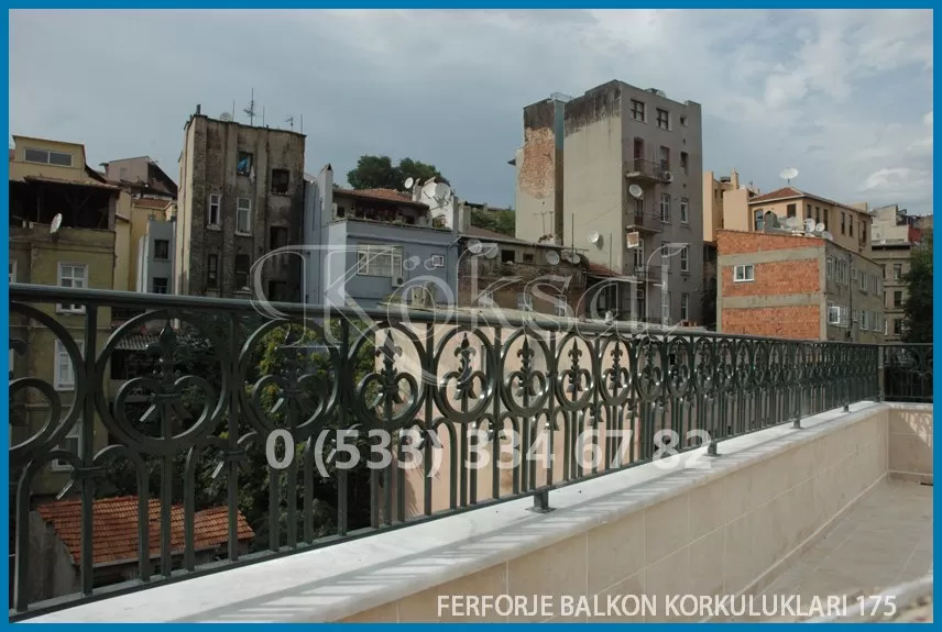 Ferforje Balkon Korkulukları 175