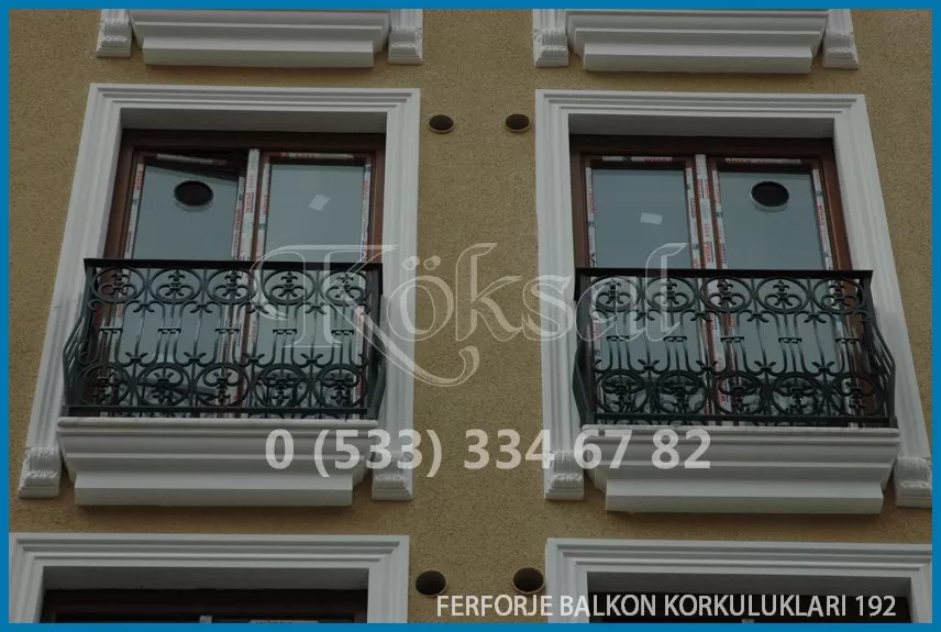 Ferforje Balkon Korkulukları 192
