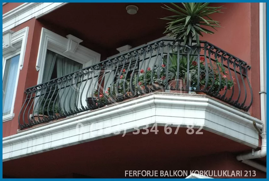 Ferforje Balkon Korkulukları 213