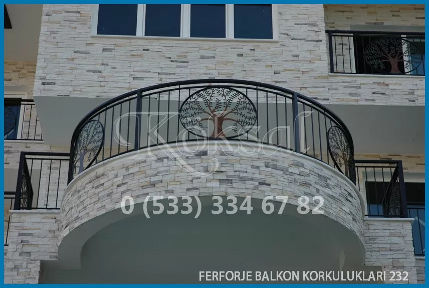 Ferforje Balkon Korkulukları 232