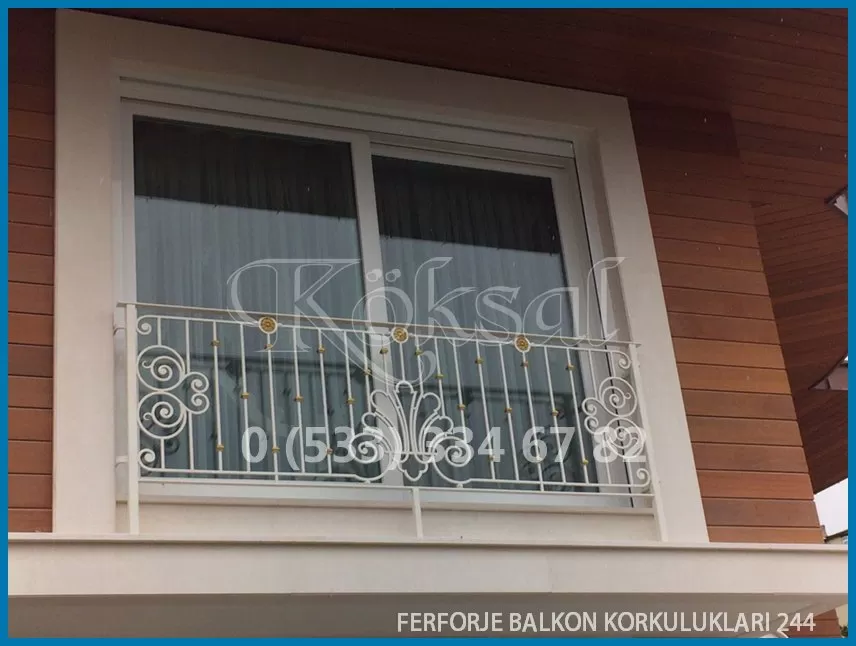 Ferforje Balkon Korkulukları 244