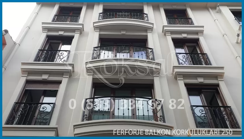 Ferforje Balkon Korkulukları 250