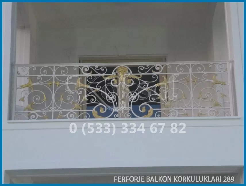Ferforje Balkon Korkulukları 289