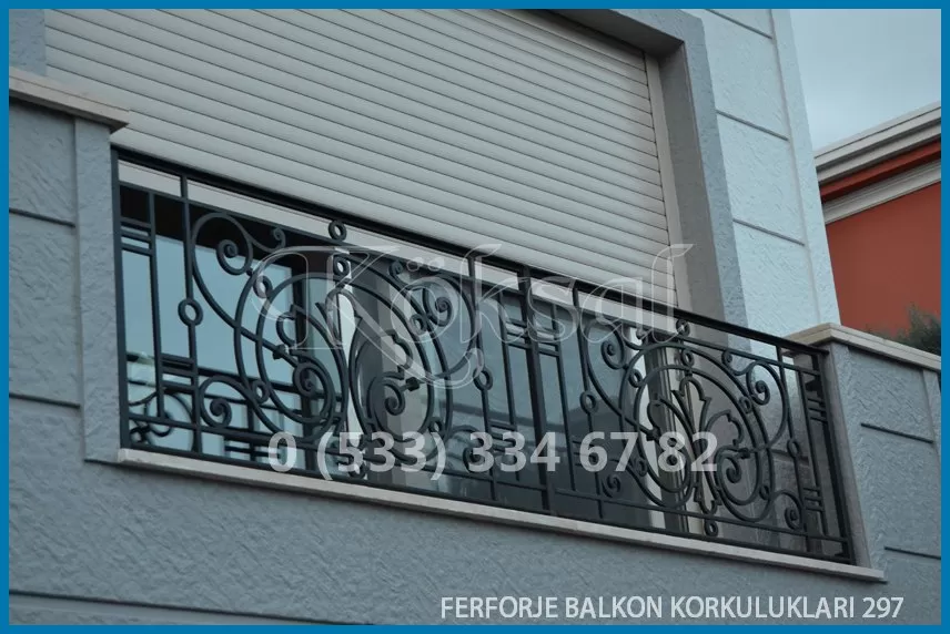 Ferforje Balkon Korkulukları 297