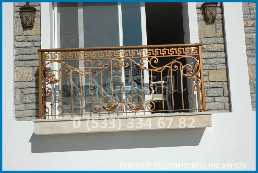 Ferforje Balkon Korkulukları 529