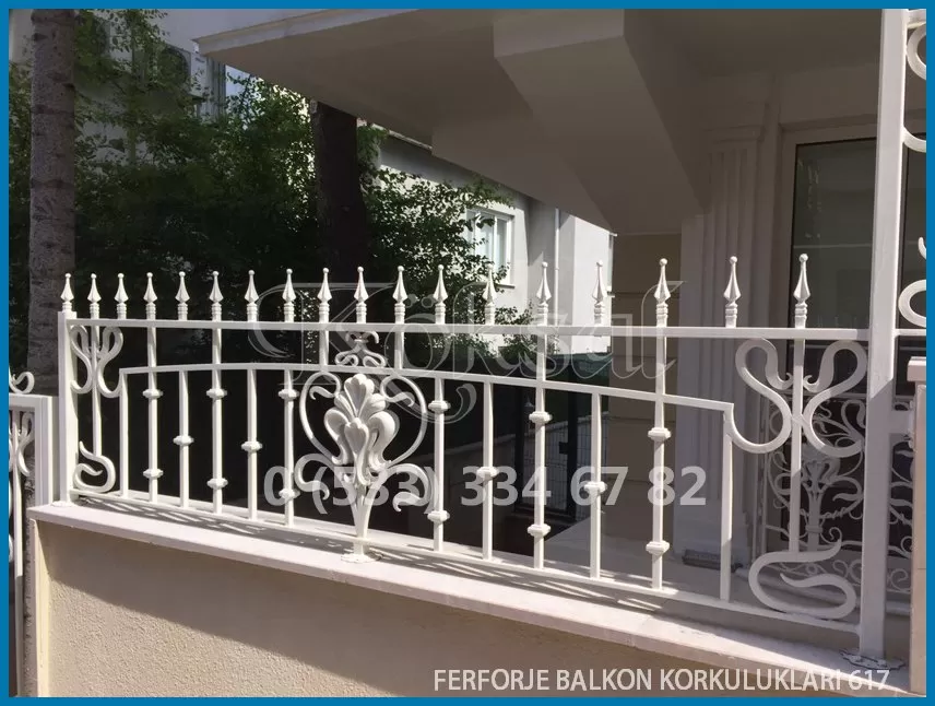 Ferforje Balkon Korkulukları 617