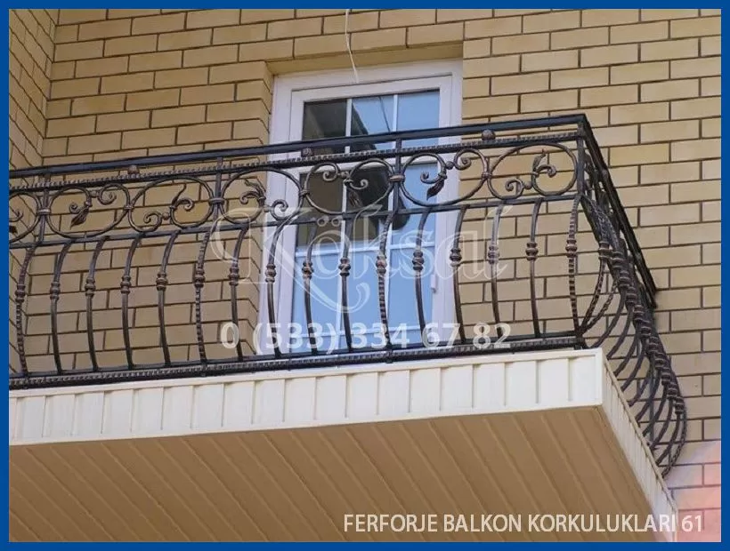 Ferforje Balkon Korkulukları 61