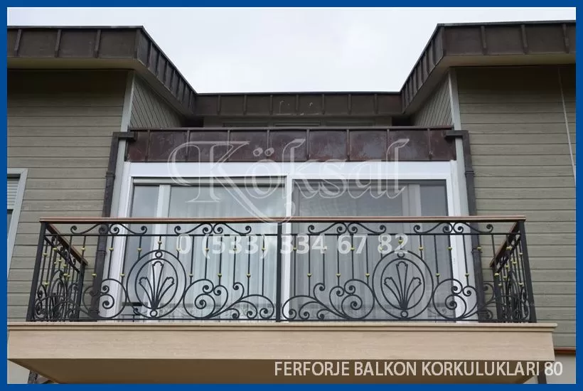 Ferforje Balkon Korkulukları 80