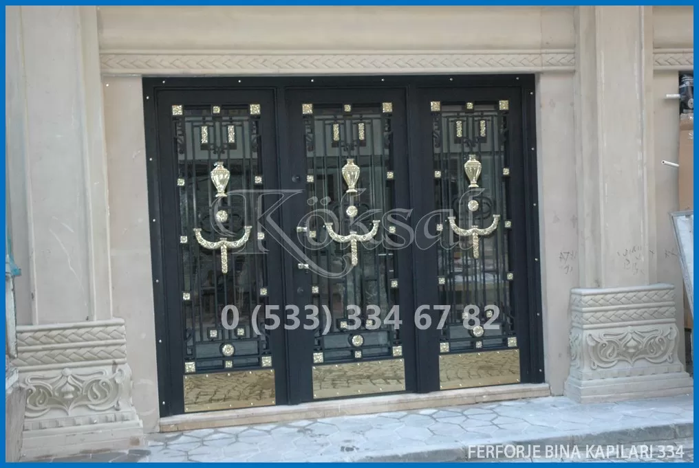 Ferforje Bina Kapıları 334