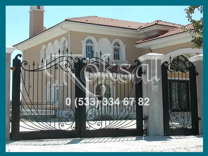 Ferforje Demir Villa Kapı