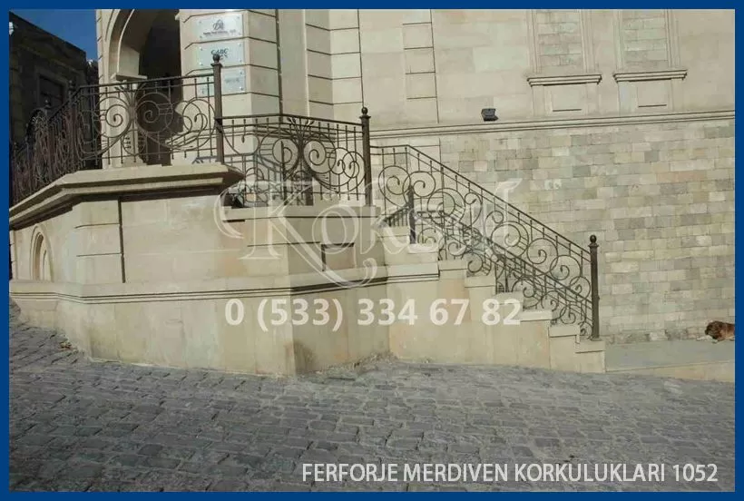 Ferforje Merdiven Korkulukları1052