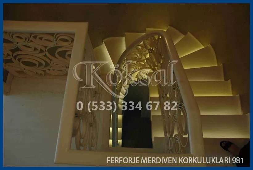 Ferforje Merdiven Korkulukları981