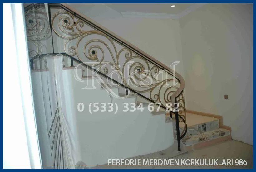 Ferforje Merdiven Korkulukları986