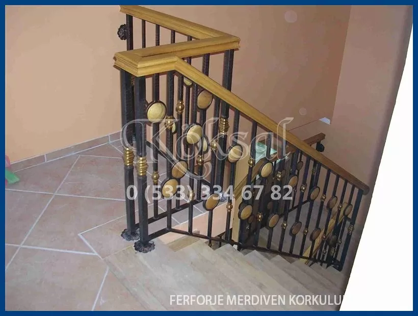 Ferforje Merdiven Korkulukları 1070