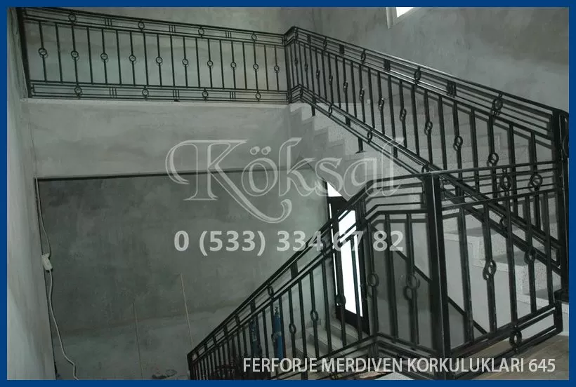 Ferforje Merdiven Korkulukları 645