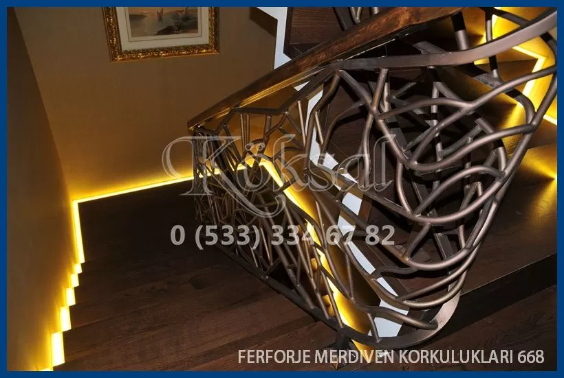 Ferforje Merdiven Korkulukları 668