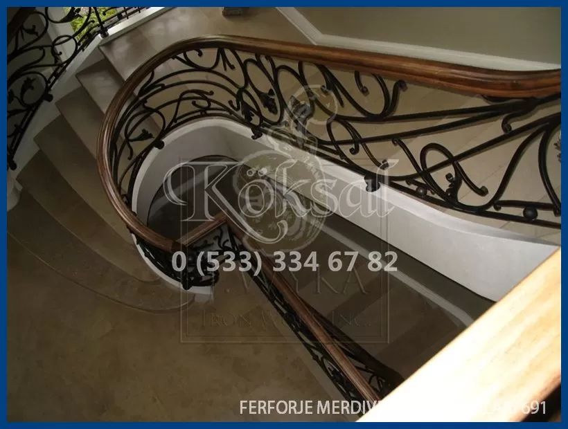 Ferforje Merdiven Korkulukları 691