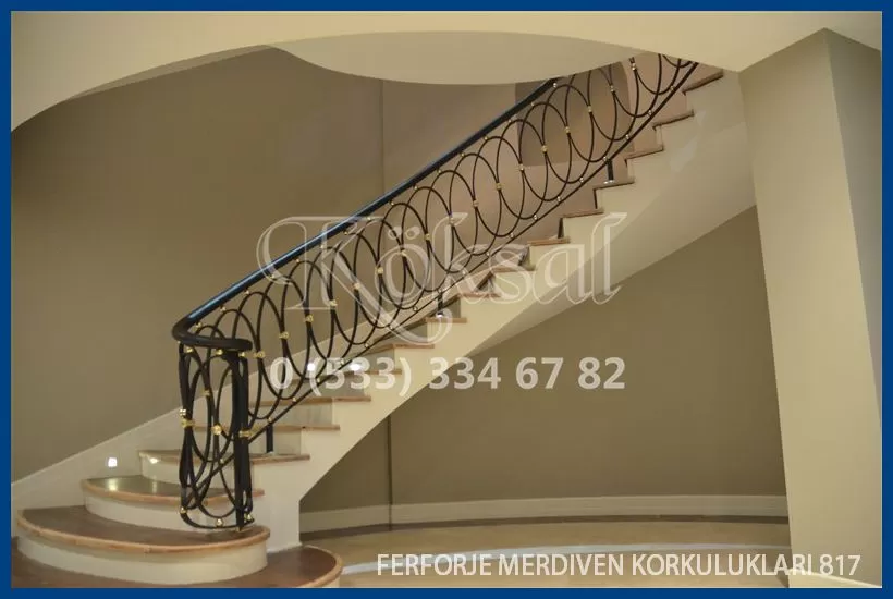 Ferforje Merdiven Korkulukları 817