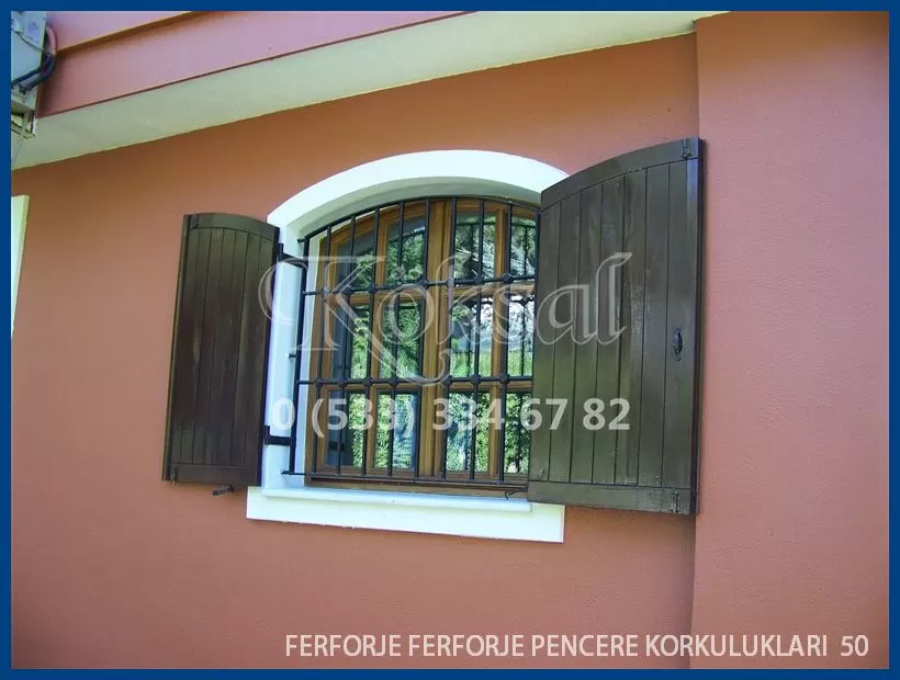 Ferforje Pencere Korkulukları 50