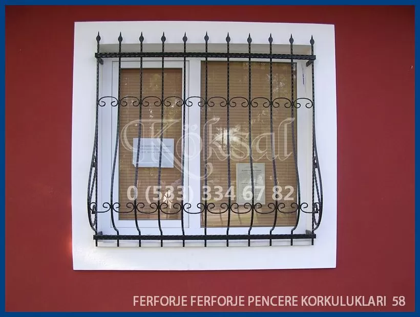 Ferforje Pencere Korkulukları 58