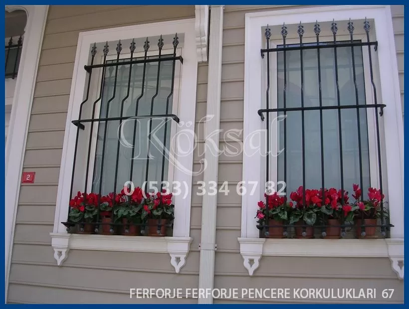 Ferforje Pencere Korkulukları 67