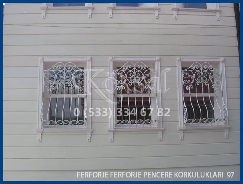 Ferforje Pencere Korkulukları 97