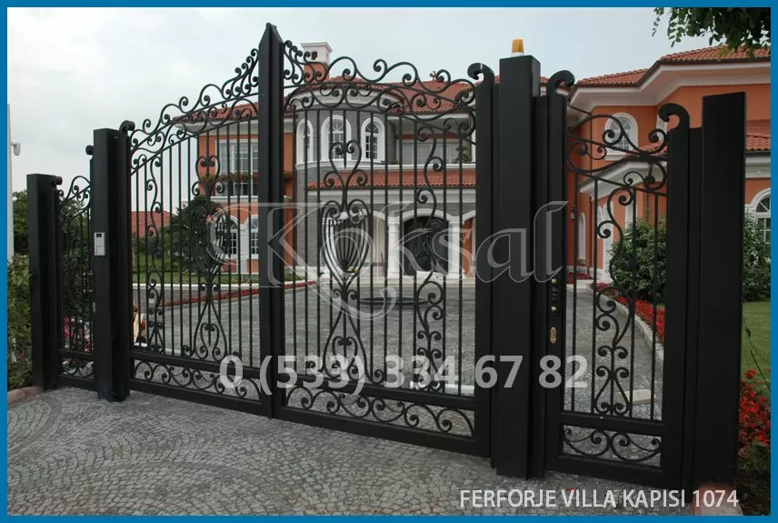 Ferforje Villa Kapıları 1074