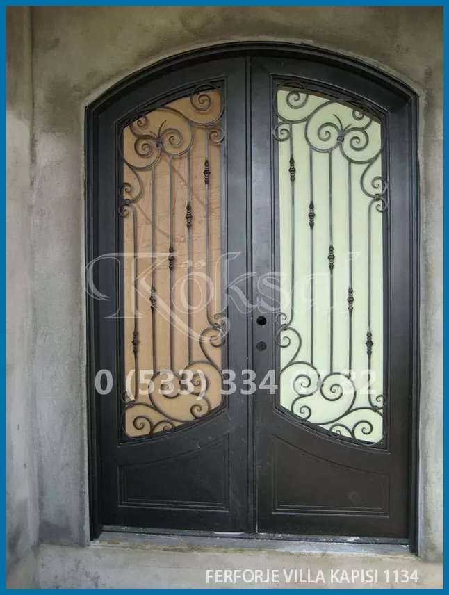 Ferforje Villa Kapıları 1134
