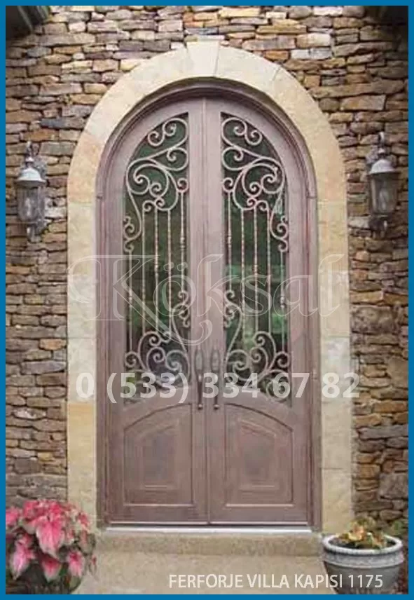 Ferforje Villa Kapıları 1175