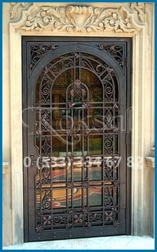 Ferforje Villa Kapıları 1183