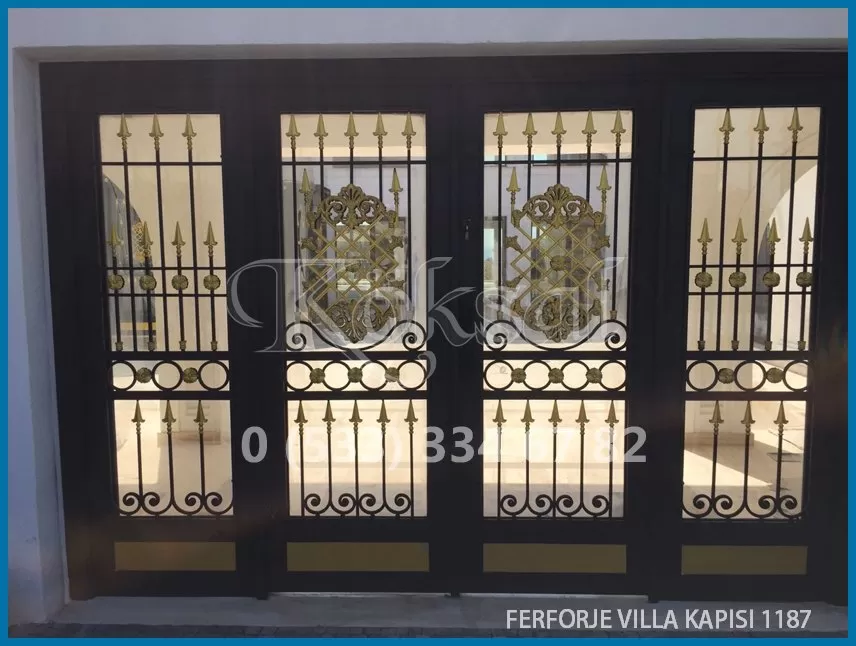 Ferforje Villa Kapıları 1187