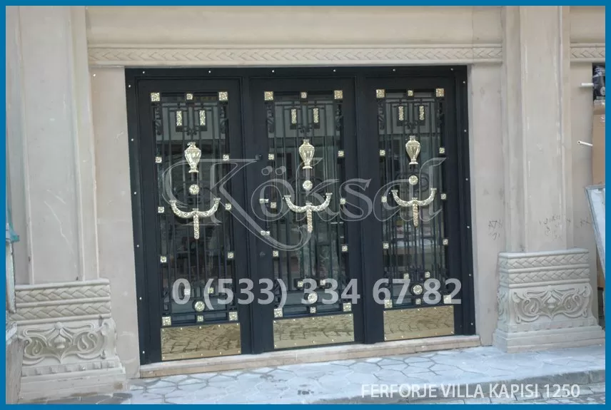 Ferforje Villa Kapıları 1250