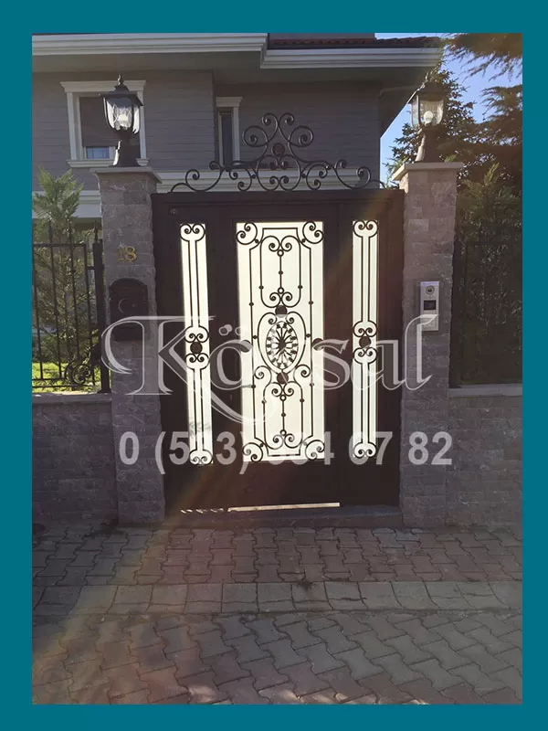 Ferforje Villa Kapıları 1305