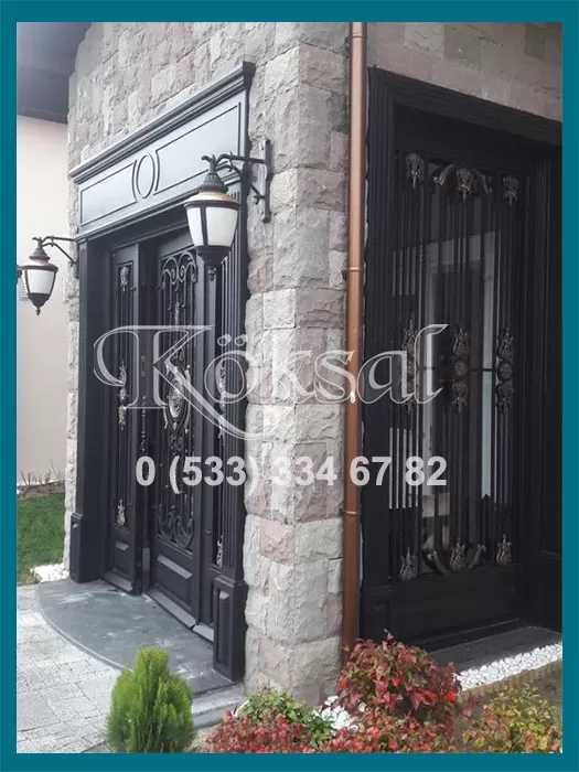 Ferforje Villa Kapıları 1400