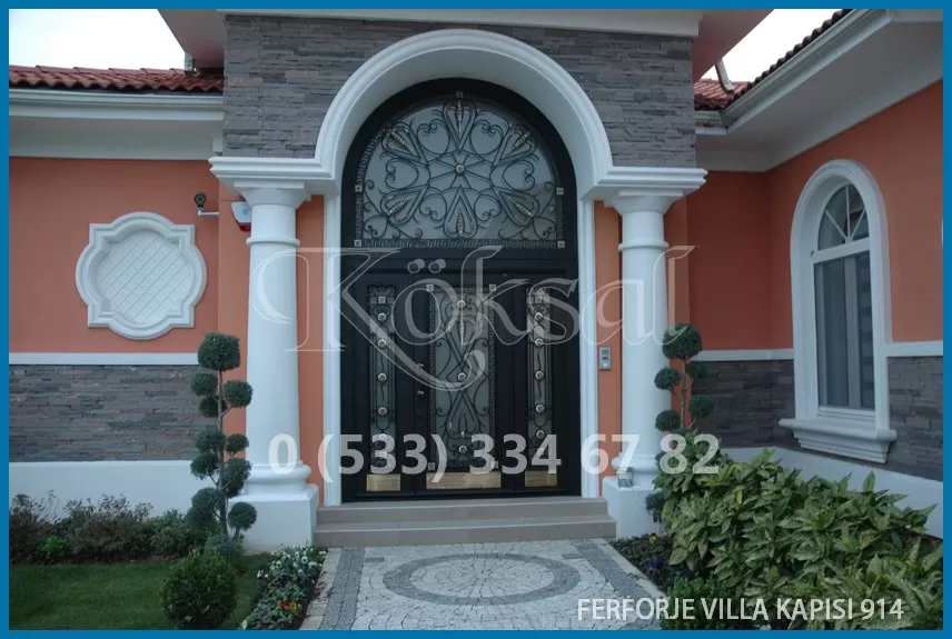 Ferforje Villa Kapıları 914