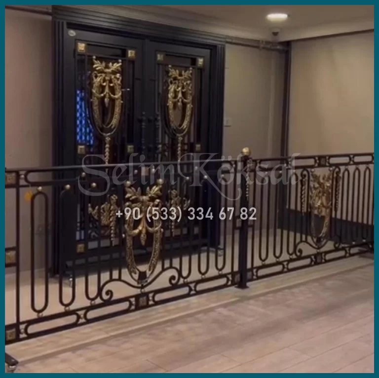 Çelik Ferforje Villa Kapıları - Villa Kapısı Sıradışı Tasarım