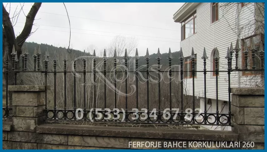 Ferforje Bahçe Korkulukları 260