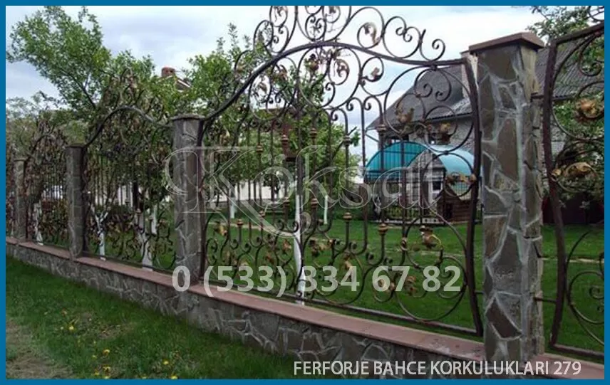 Ferforje Bahçe Korkulukları 279