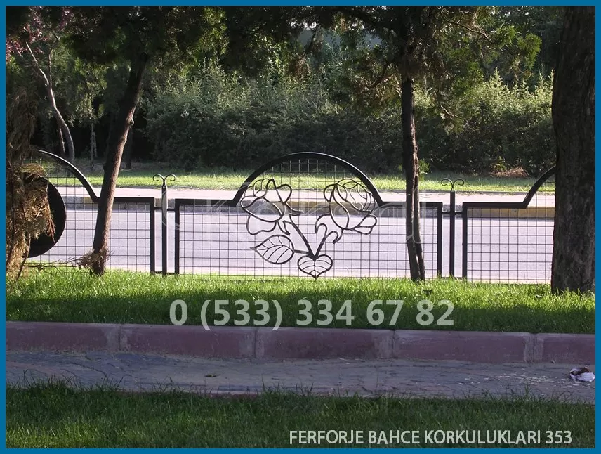 Ferforje Bahçe Korkulukları 353