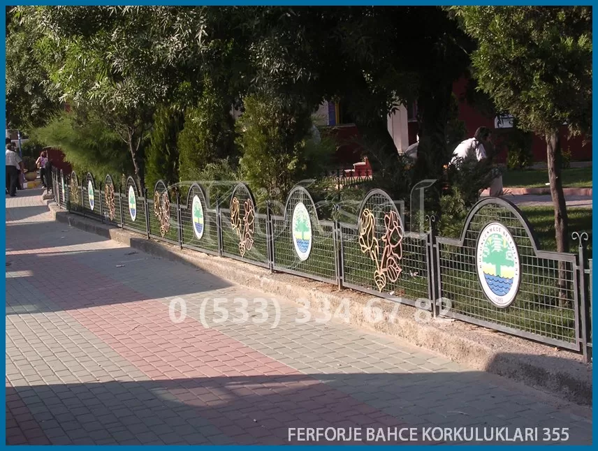 Ferforje Bahçe Korkulukları 355