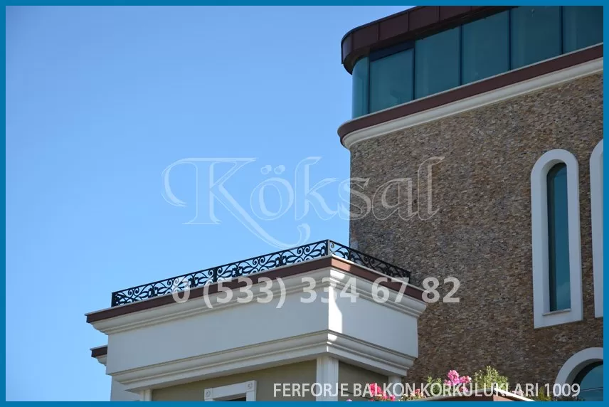 Ferforje Balkon Korkulukları 1009
