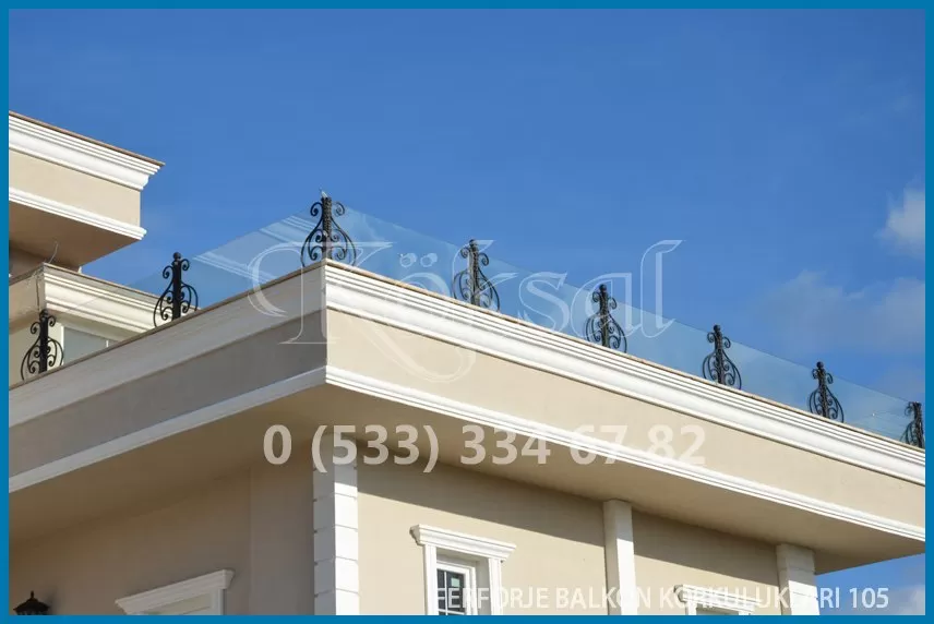 Ferforje Balkon Korkulukları 105