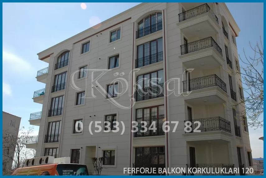Ferforje Balkon Korkulukları 120