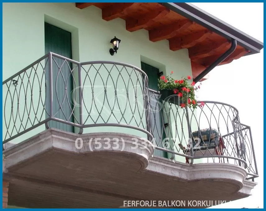 Ferforje Balkon Korkulukları 136