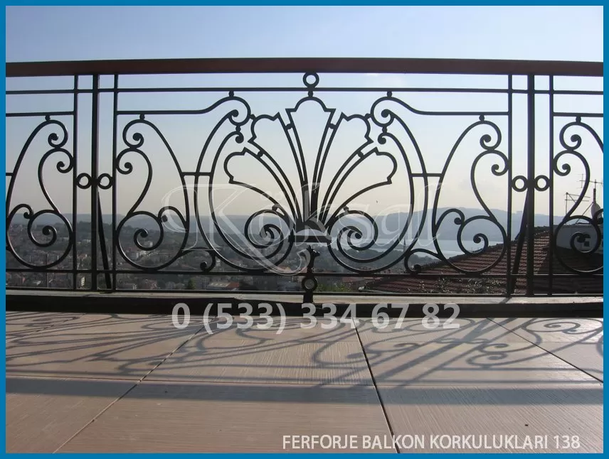 Ferforje Balkon Korkulukları 138