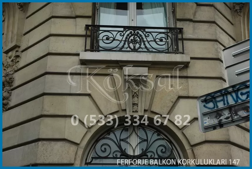 Ferforje Balkon Korkulukları 147