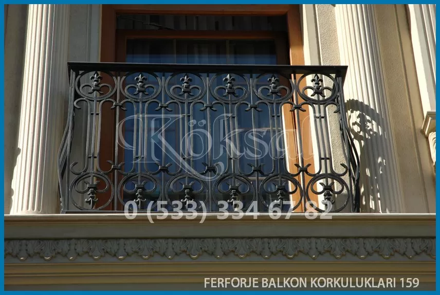 Ferforje Balkon Korkulukları 159