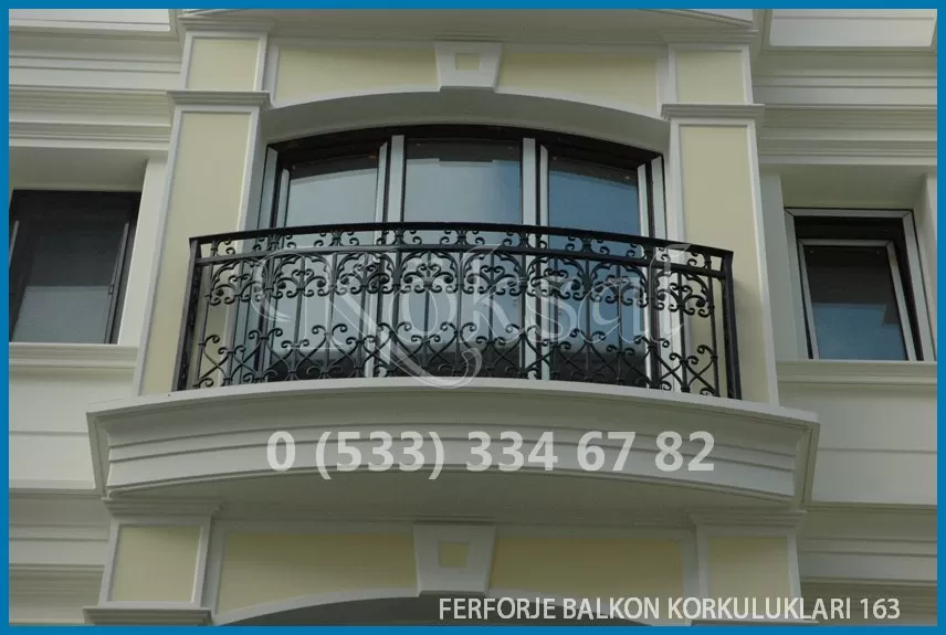 Ferforje Balkon Korkulukları 163